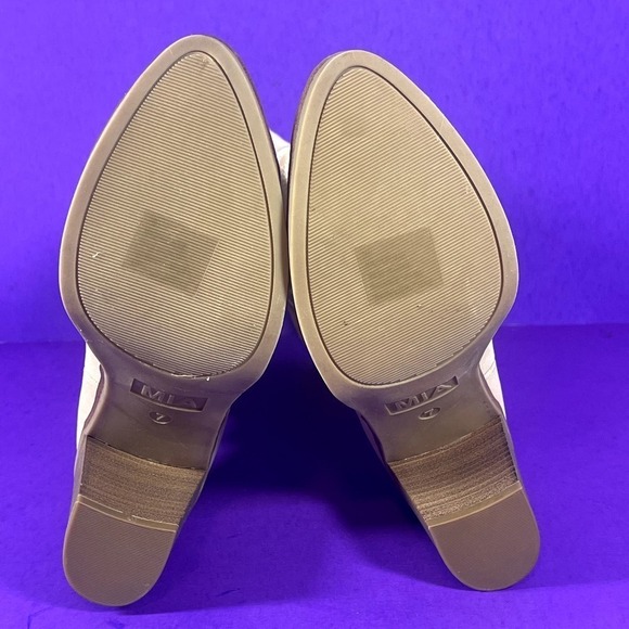 MIA Women's Powder Pink Taley Mid-Calf Western Boots Shoe Size 7 - Picture 7 of 9